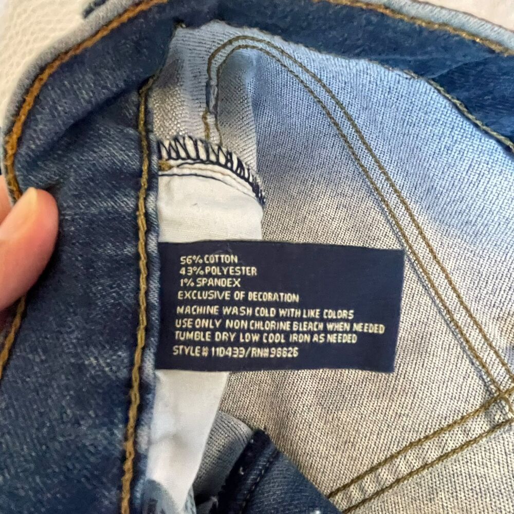 US Polo Assn Mens Straight Leg Jeans Blue Stretch Denim Pants W36 L32 - Picture 5 of 8